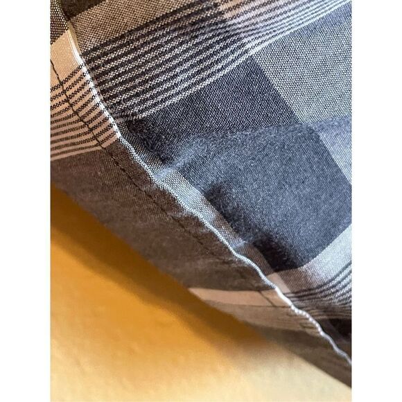 Ely Cattleman Pearl Snap Western Short Sleeve Cowboy Shirt Gray Men’s XXL - Picture 5 of 8